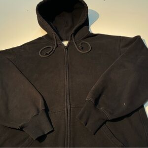 TNA Men's Black Zip-Up Sweater